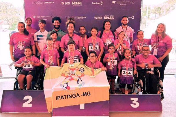 image-271 Ipatinga fica em quarto lugar no Meeting de Atletismo Paraolímpico com a conquista de 32 medalhas