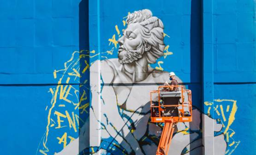 Fábrica de Graffiti leva arte de rua a muro de 1.700 m² em Guarulhos